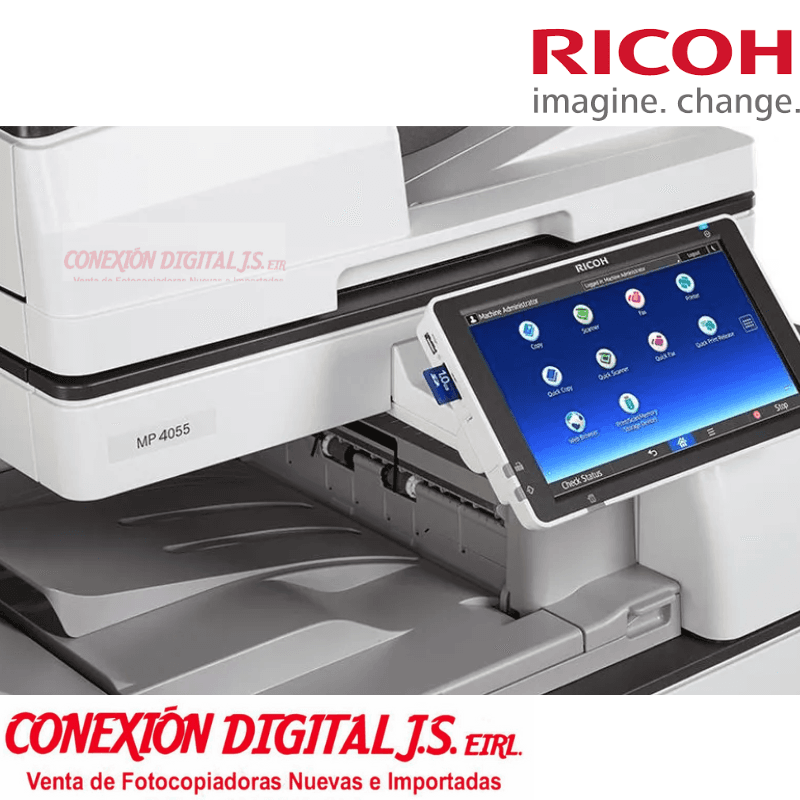 RICOH MP 6055 - Vista 2