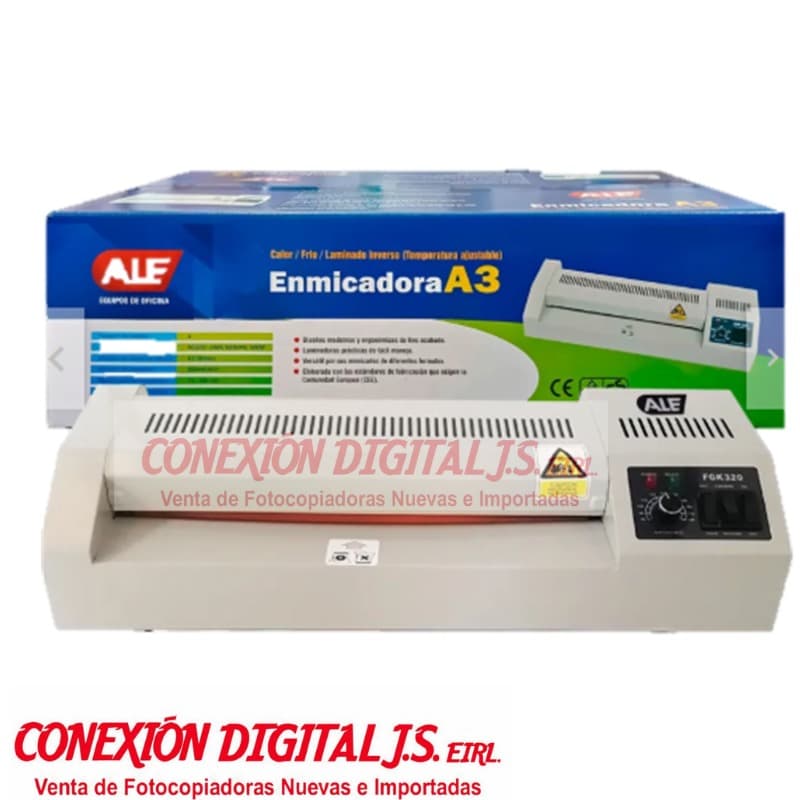 Enmicadora Formato A-3 marca Ale - metálico